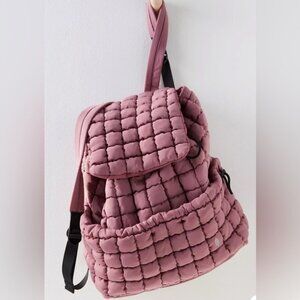NWT Free People Movement Quilted Hiker Pack in Mauve